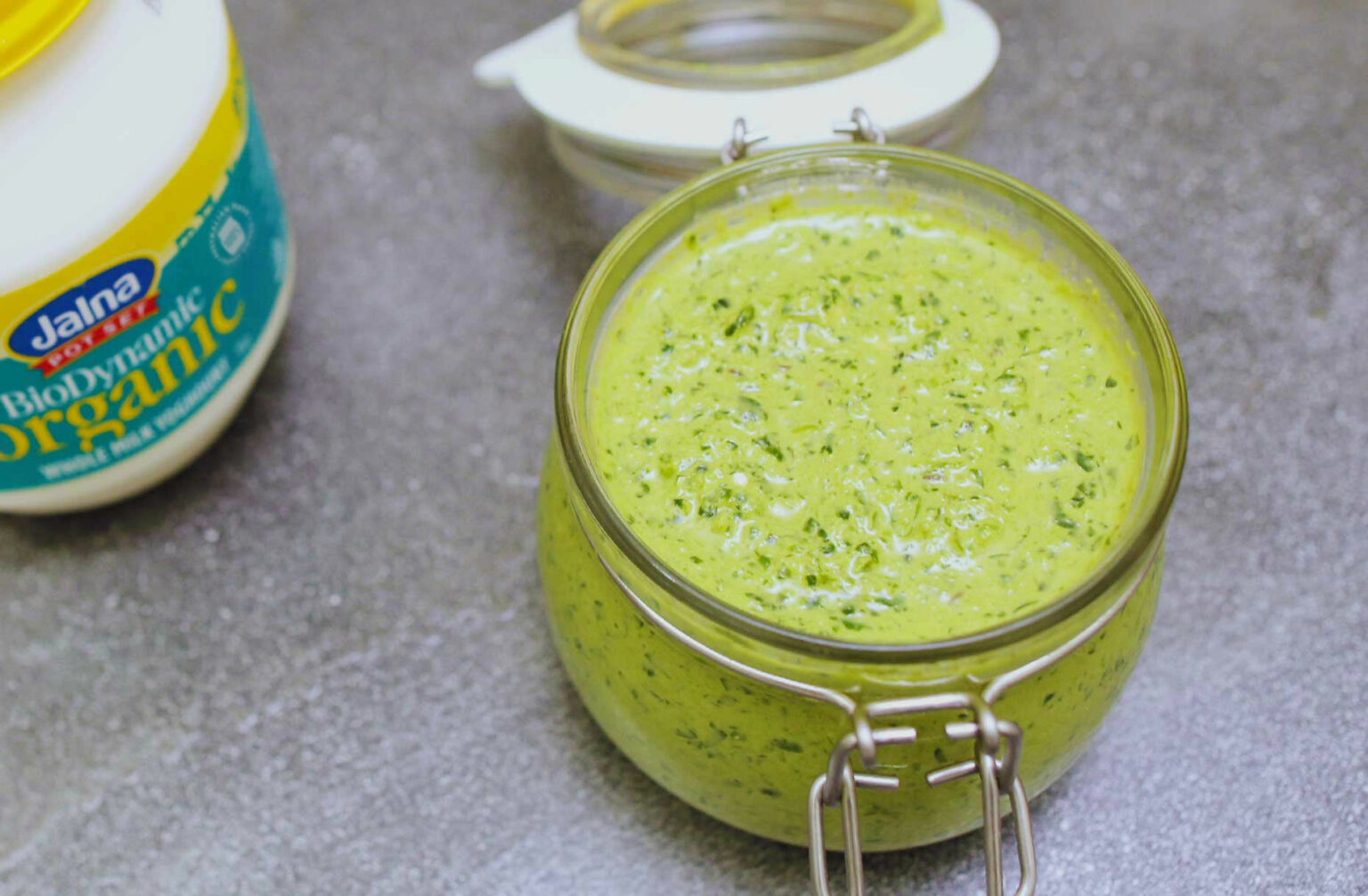 Harissa Dressing Jalna Yoghurt