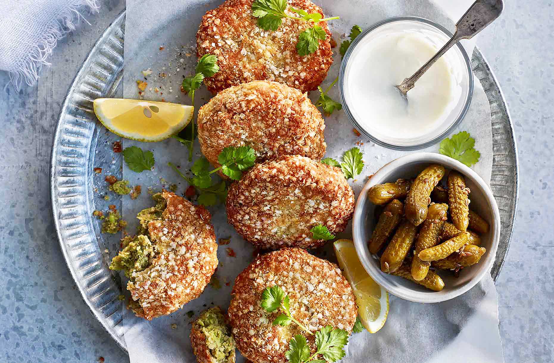 Jalna Recipe Quinoa Veggie Cakes